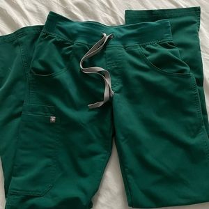 Figs XXS Kade Hunter Green